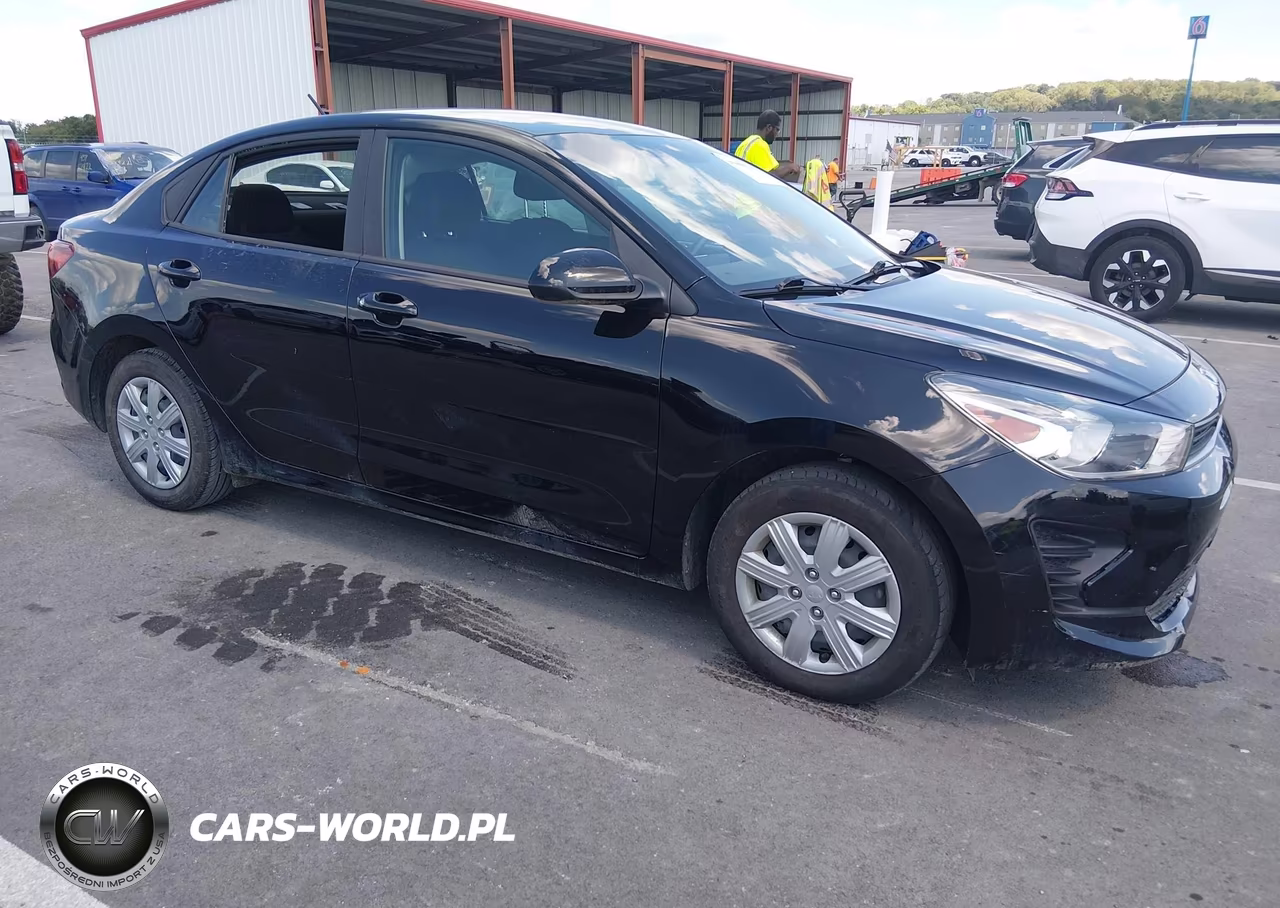 2021 Kia Rio Lx VIN:3KPA24AD5ME423192 - 1