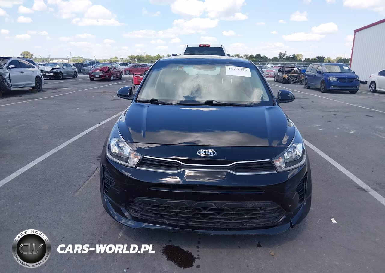2021 Kia Rio Lx VIN:3KPA24AD5ME423192 - 12