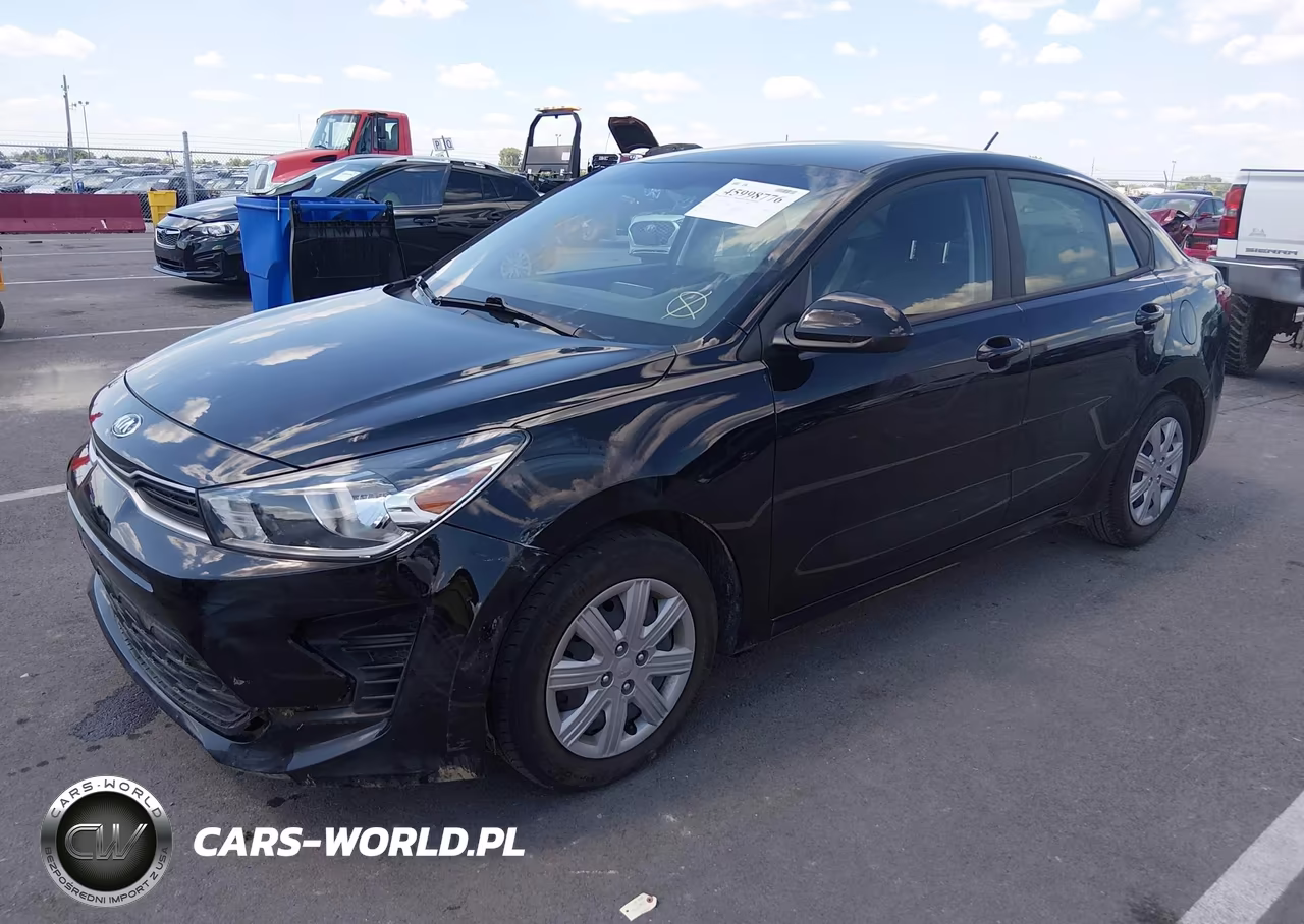2021 Kia Rio Lx VIN:3KPA24AD5ME423192 - 2