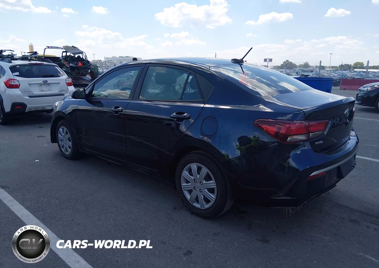 2021 Kia Rio Lx VIN:3KPA24AD5ME423192 - 3