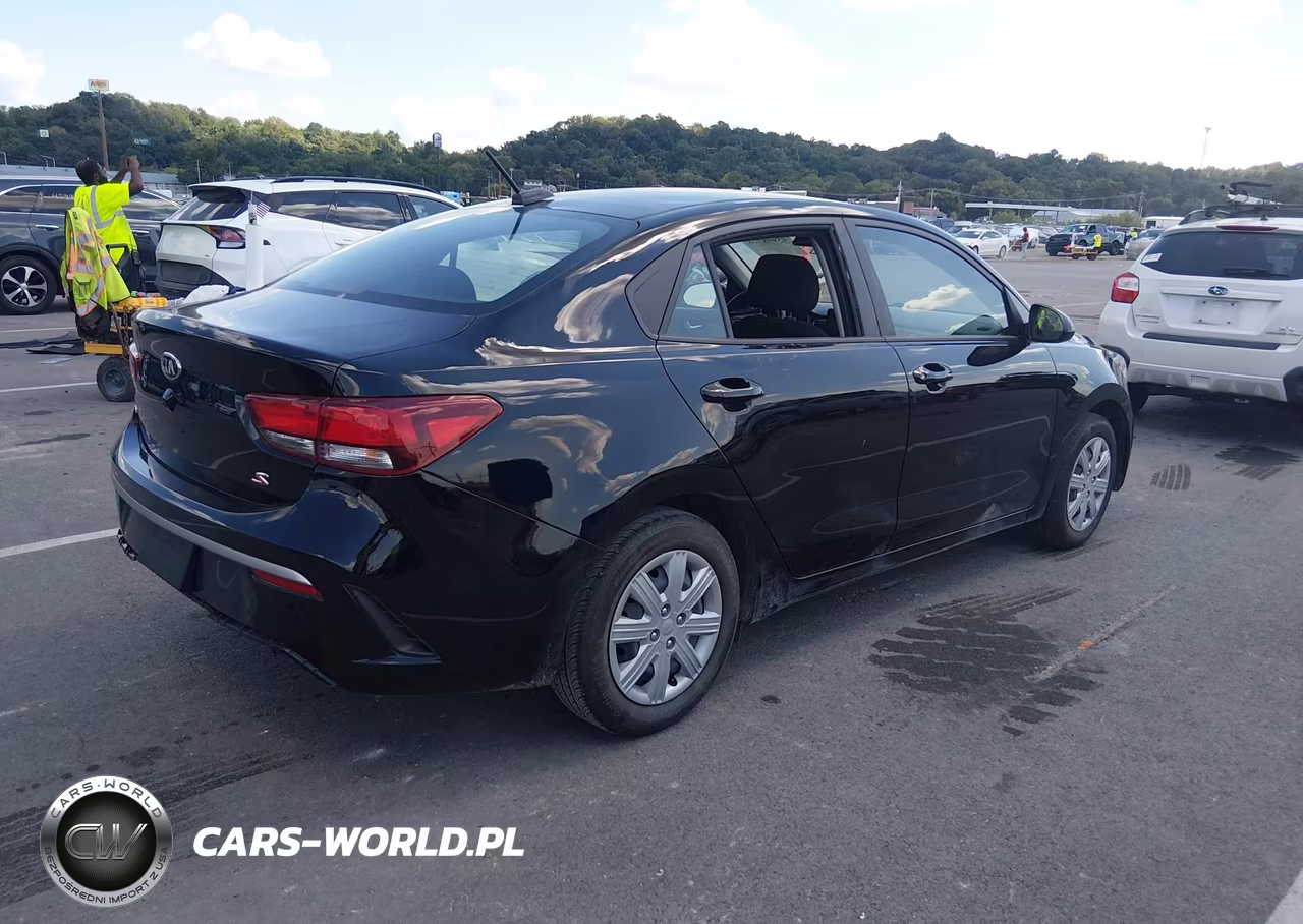 2021 Kia Rio Lx VIN:3KPA24AD5ME423192 - 4