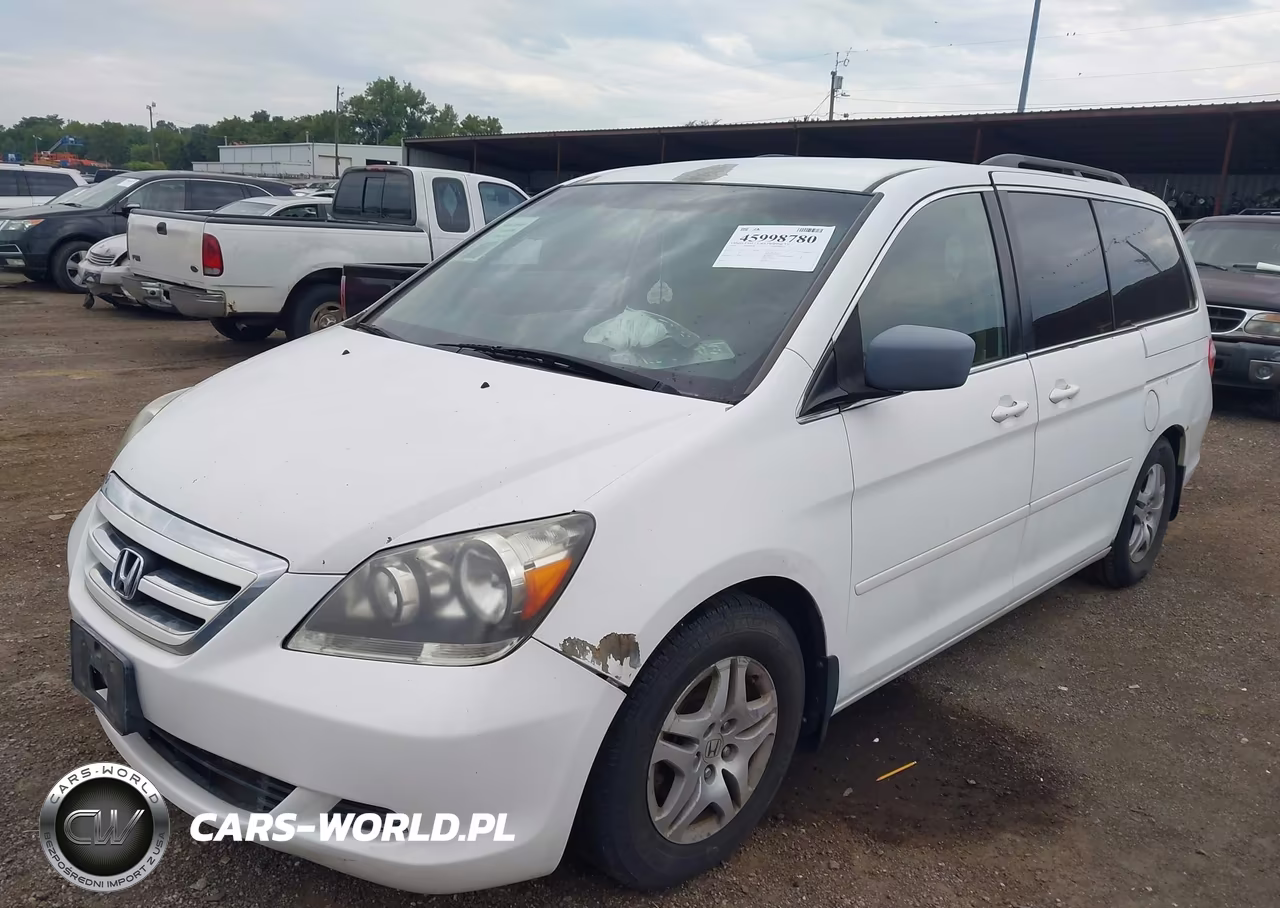 2007 Honda Odyssey Ex VIN:5FNRL38437B124167 - 2