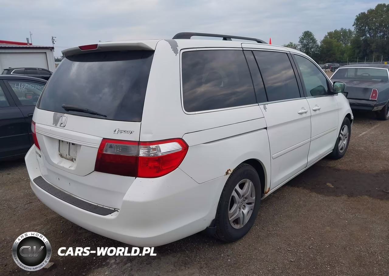 2007 Honda Odyssey Ex VIN:5FNRL38437B124167 - 4