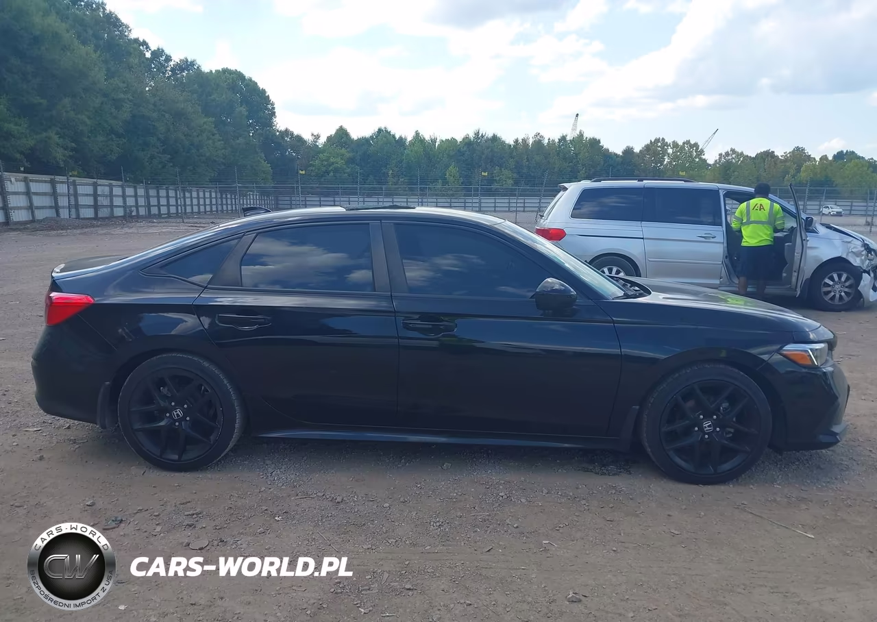 2022 Honda Civic Sport VIN:2HGFE2F54NH607100 - 13