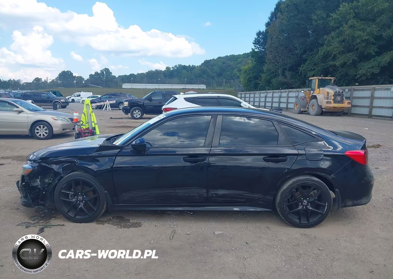 2022 Honda Civic Sport VIN:2HGFE2F54NH607100 - 14