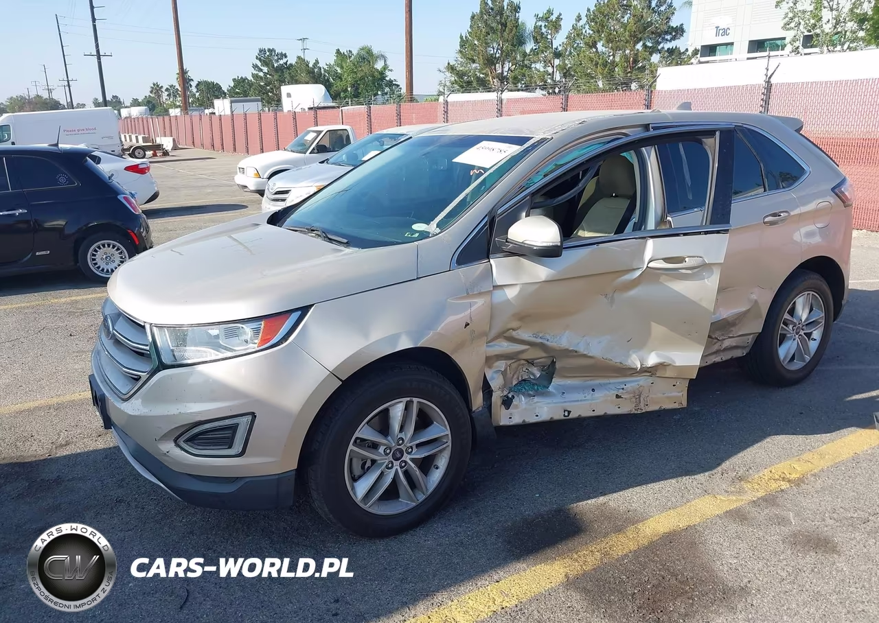 2018 Ford Edge Sel VIN:2FMPK4J89JBB72639 - 2
