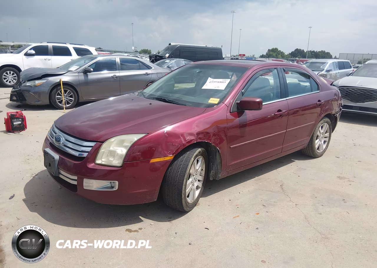 2006 Ford Fusion Sel VIN:3FAHP08166R202920 - 2