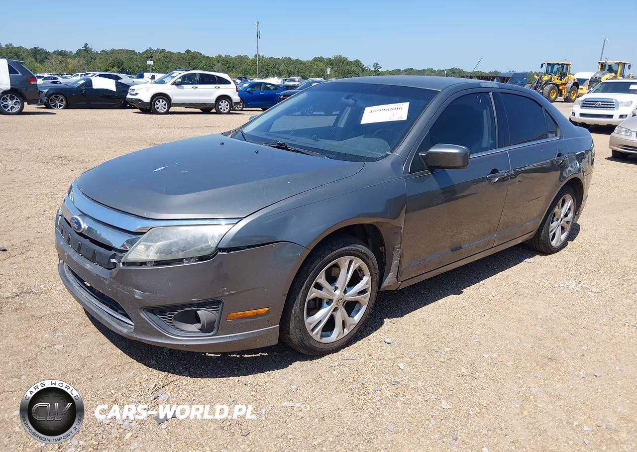2012 Ford Fusion Se VIN:3FAHP0HA5CR110127 - 2