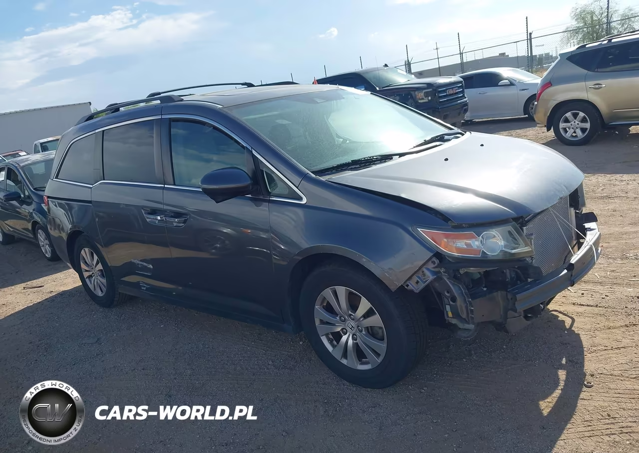 2014 Honda Odyssey Ex-L VIN:5FNRL5H6XEB102824 - 1