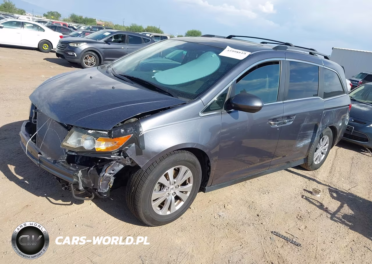 2014 Honda Odyssey Ex-L VIN:5FNRL5H6XEB102824 - 2