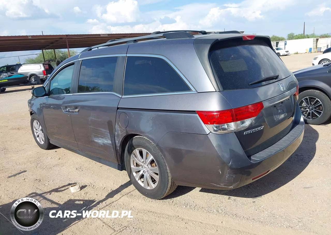 2014 Honda Odyssey Ex-L VIN:5FNRL5H6XEB102824 - 3