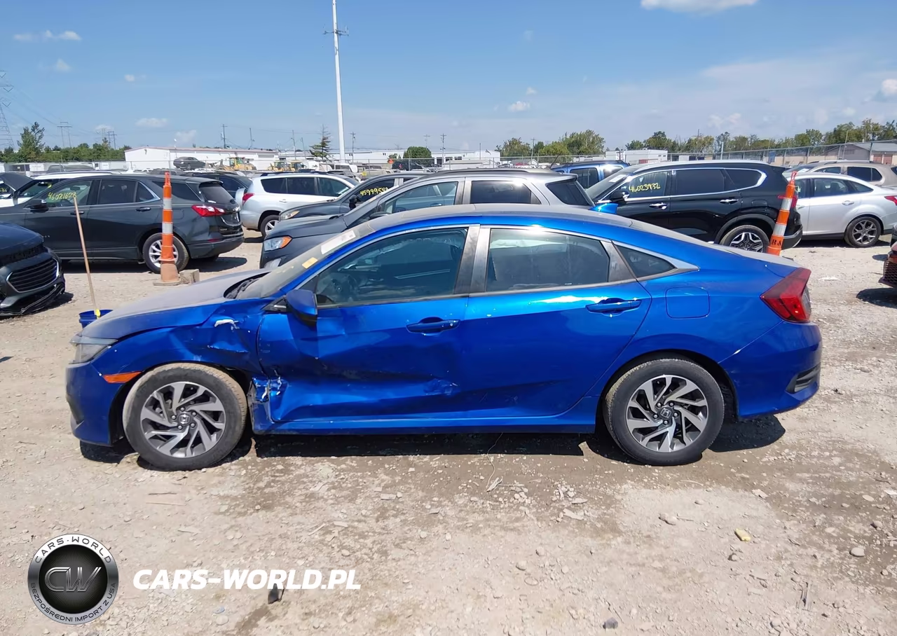 2017 Honda Civic Ex VIN:19XFC2F76HE028731 - 14