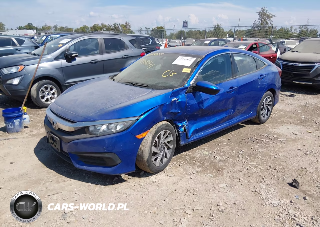 2017 Honda Civic Ex VIN:19XFC2F76HE028731 - 2