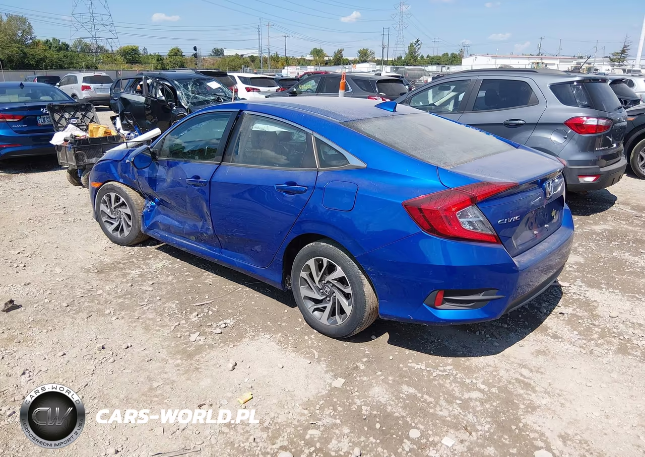 2017 Honda Civic Ex VIN:19XFC2F76HE028731 - 3