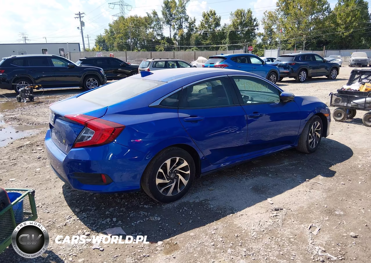 2017 Honda Civic Ex VIN:19XFC2F76HE028731 - 4