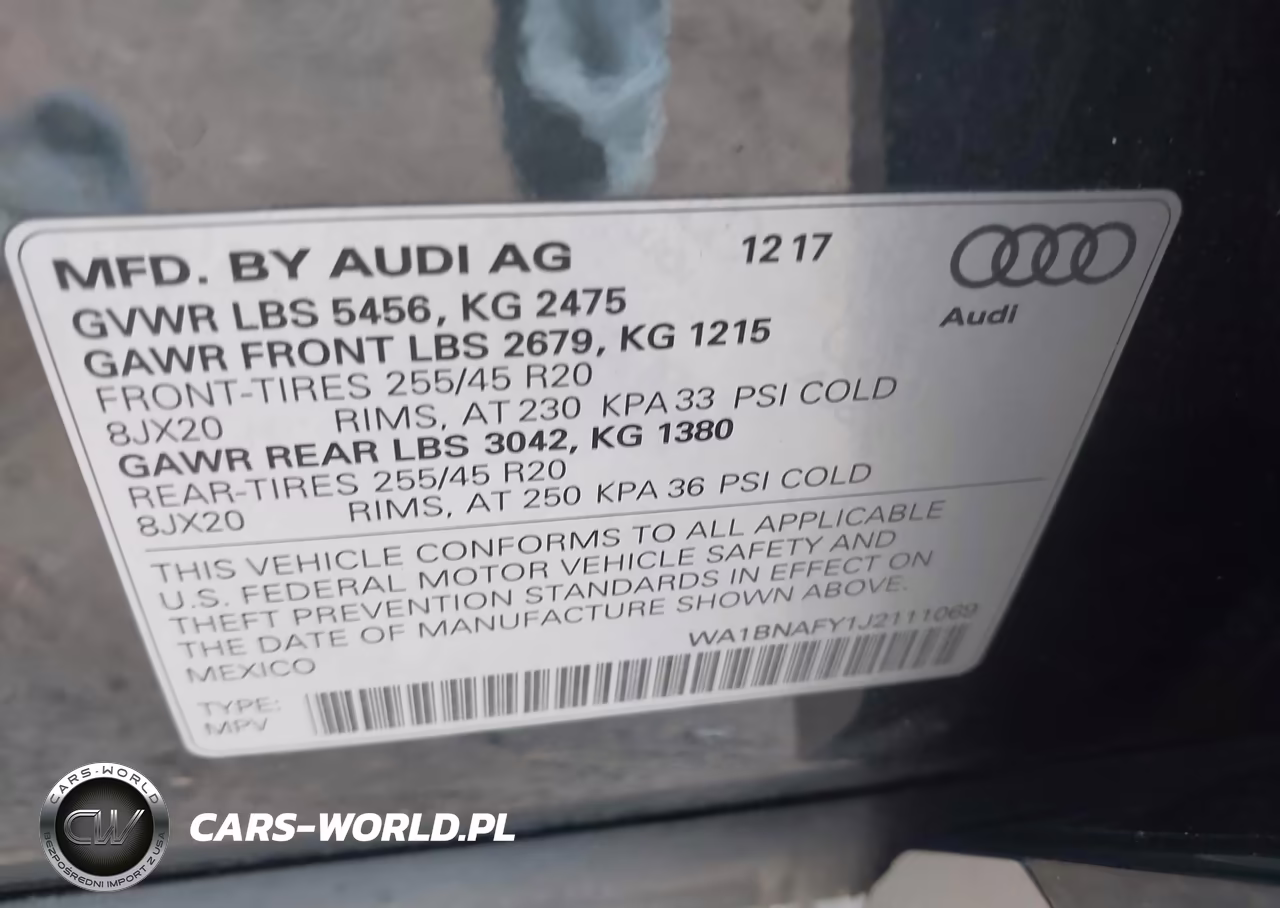 2018 Audi Q5 2.0T Premium-2.0T Tech Premium VIN:WA1BNAFY1J2111069 - 9