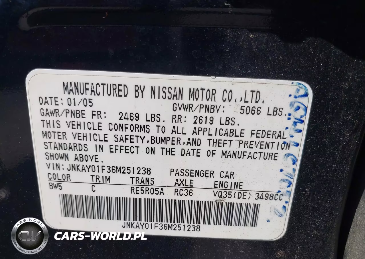 2006 Infiniti M35X VIN:JNKAY01F36M251238 - 9