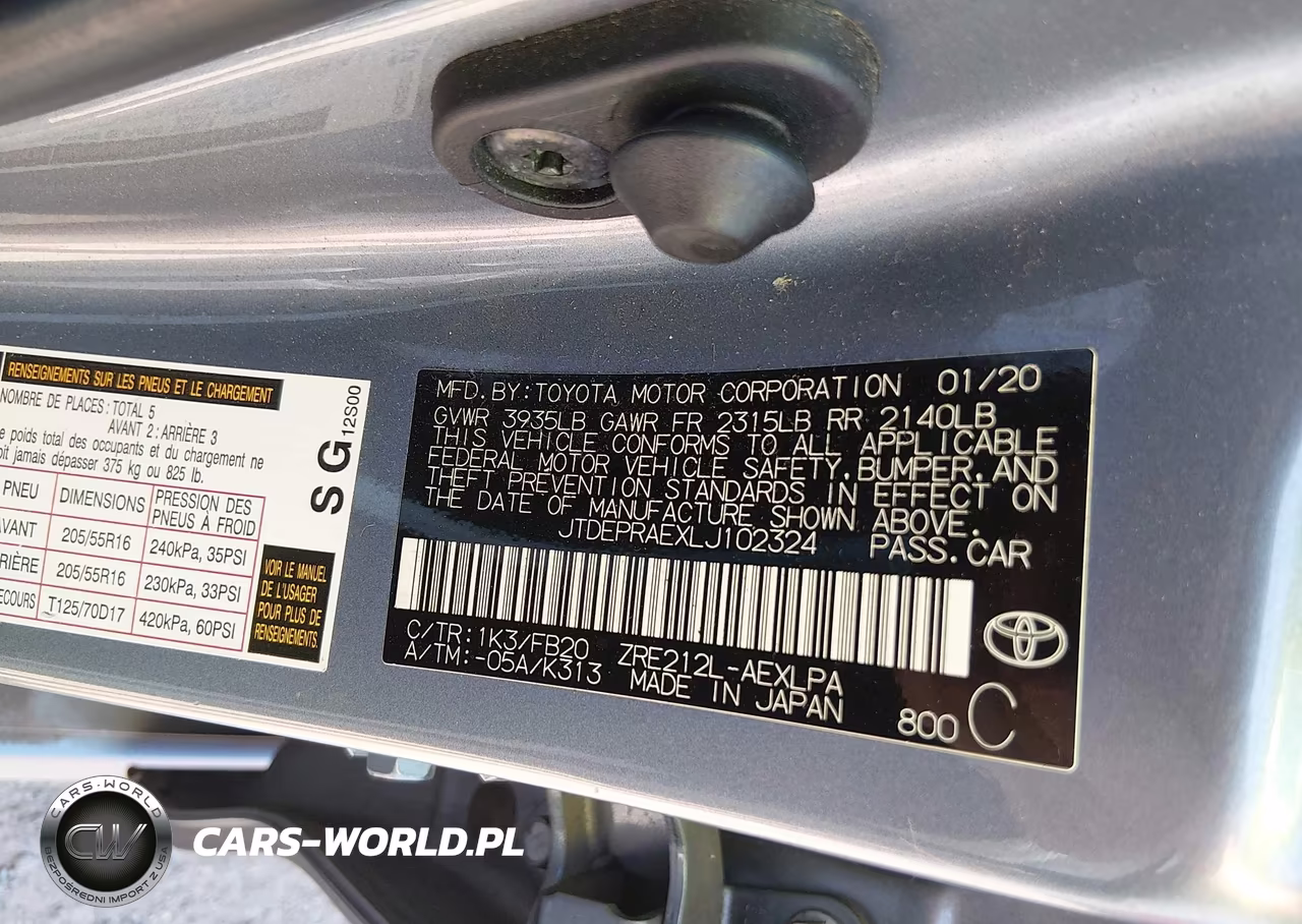 2020 Toyota Corolla Le VIN:JTDEPRAEXLJ102324 - 9