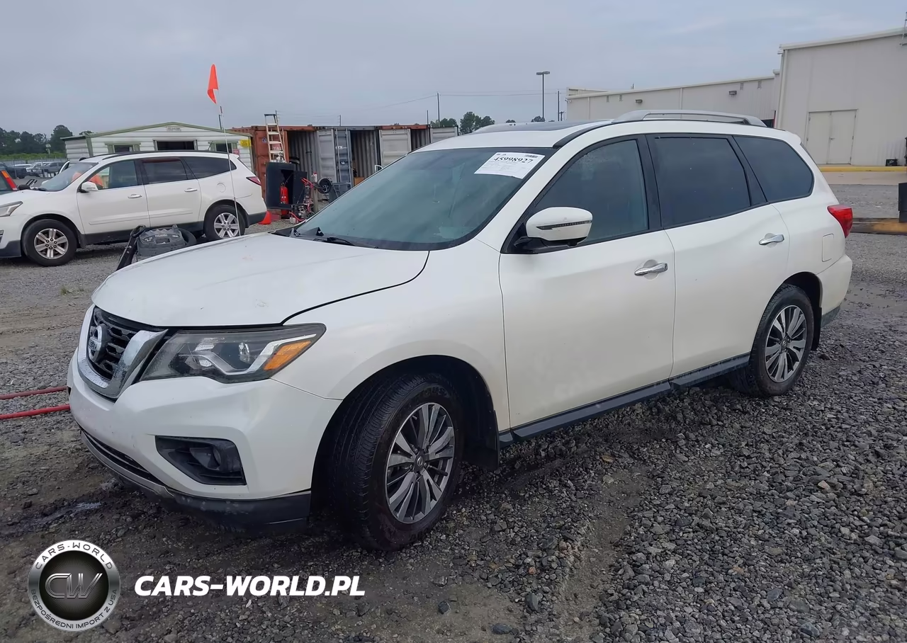 2017 Nissan Pathfinder Sl VIN:5N1DR2MN2HC632822 - 2