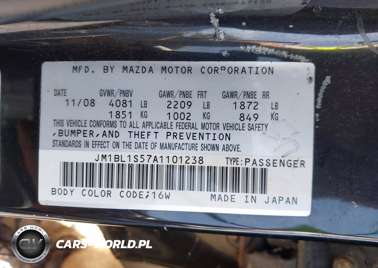 2010 Mazda Mazda3 S Sport VIN:JM1BL1S57A1101238 - 9