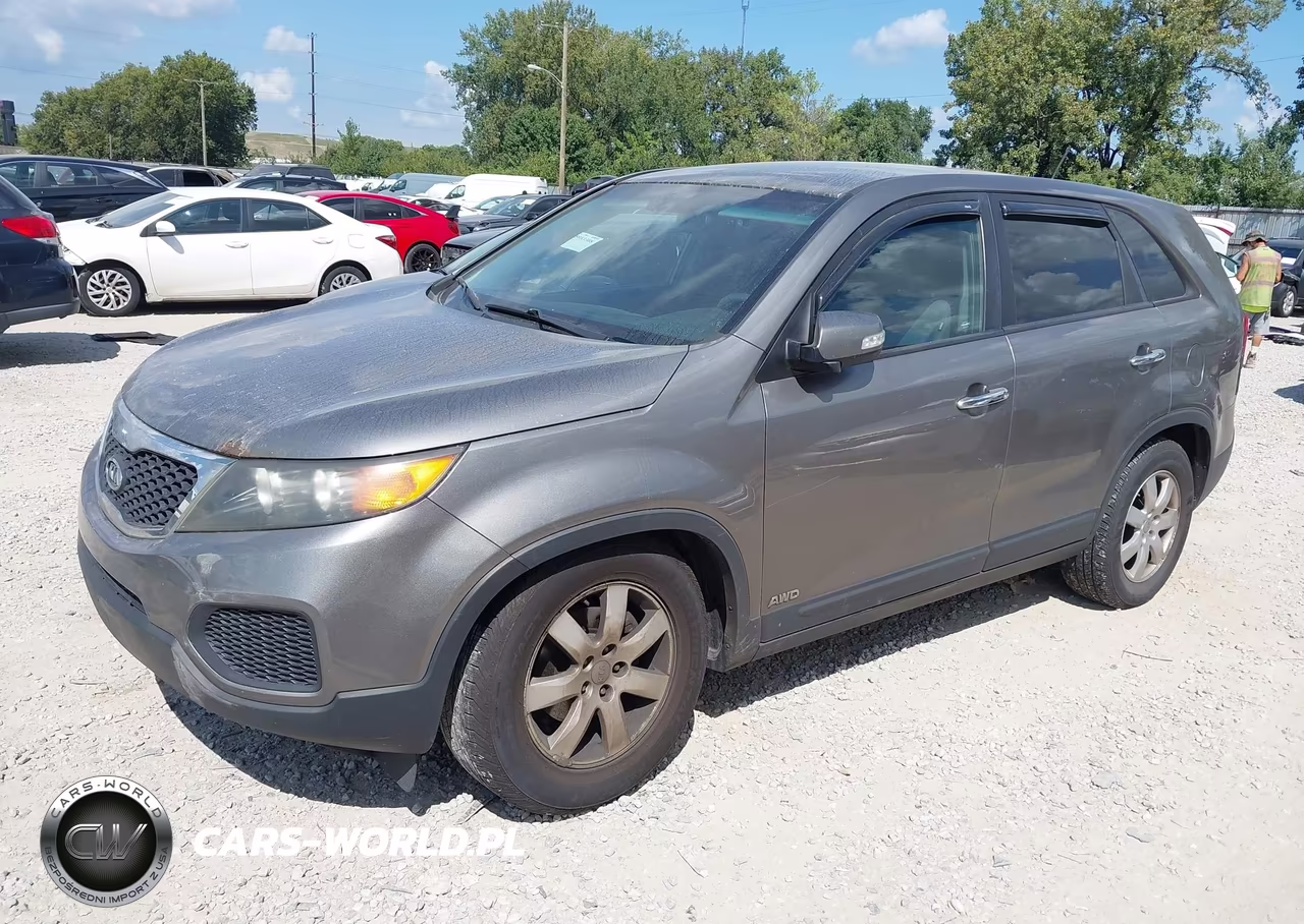 2012 Kia Sorento Lx VIN:5XYKTCA6XCG212407 - 2