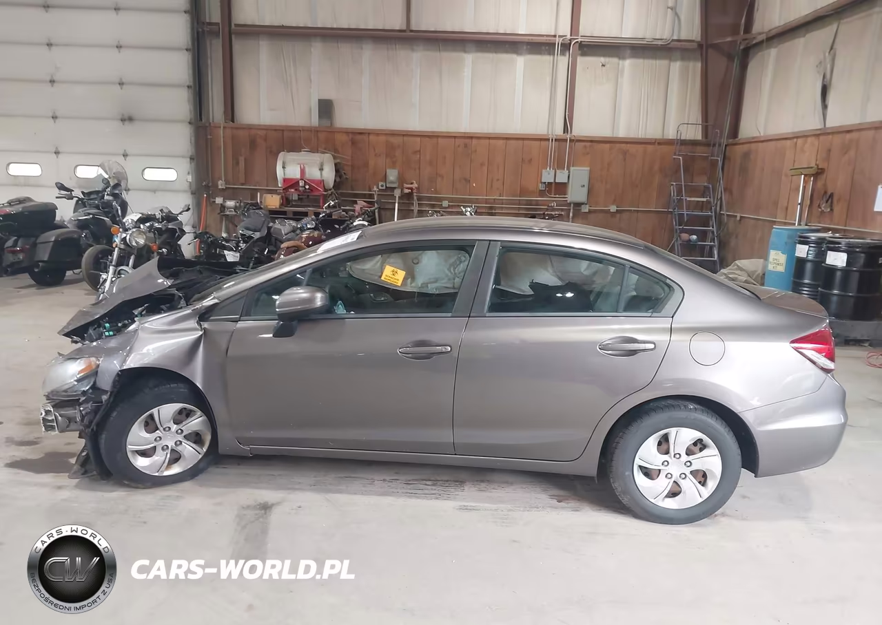 2014 Honda Civic Lx VIN:19XFB2F59EE246210 - 14