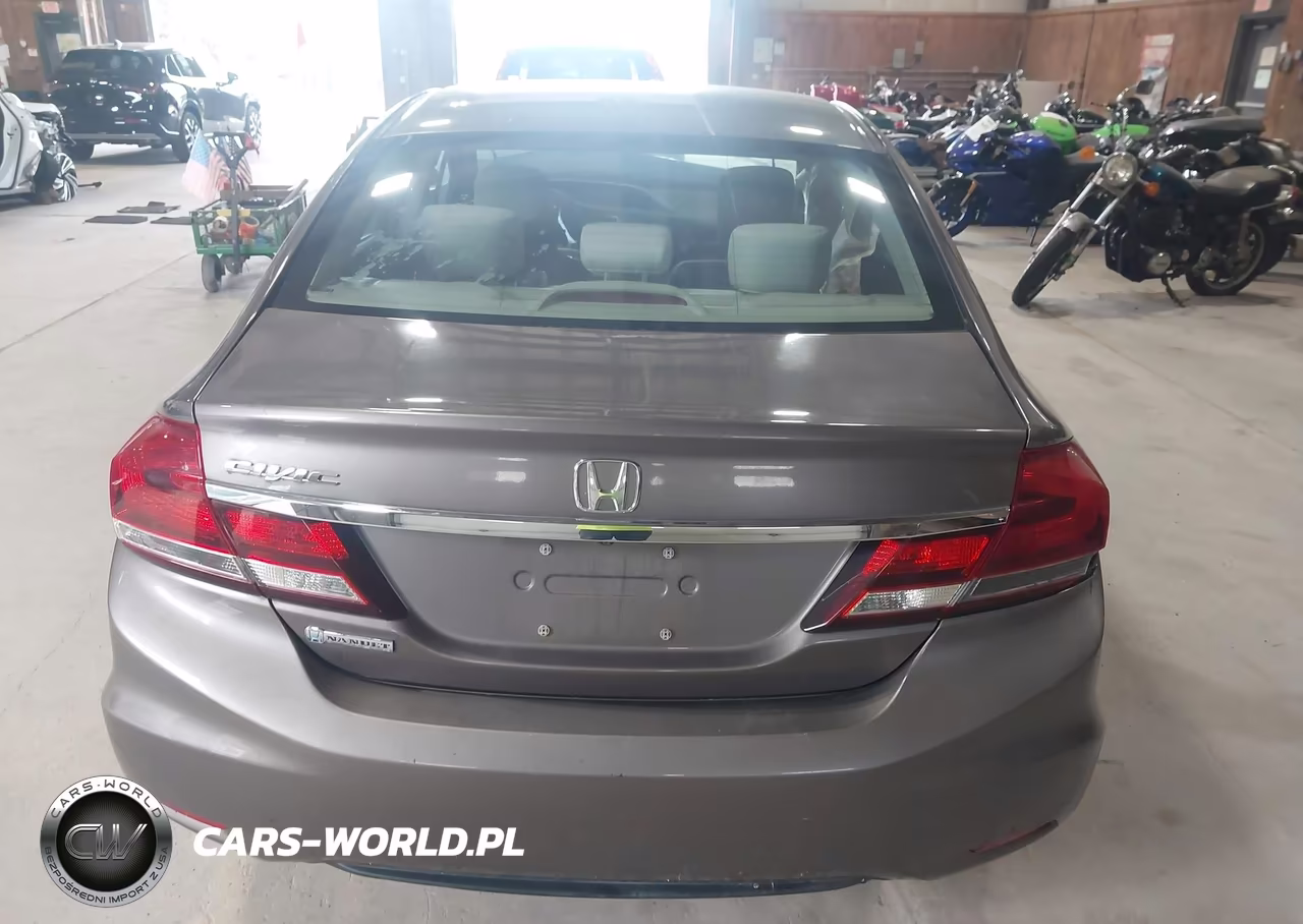 2014 Honda Civic Lx VIN:19XFB2F59EE246210 - 16