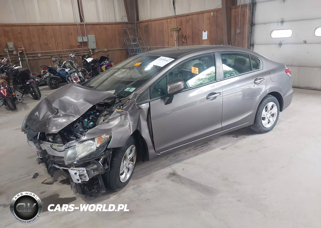 2014 Honda Civic Lx VIN:19XFB2F59EE246210 - 2
