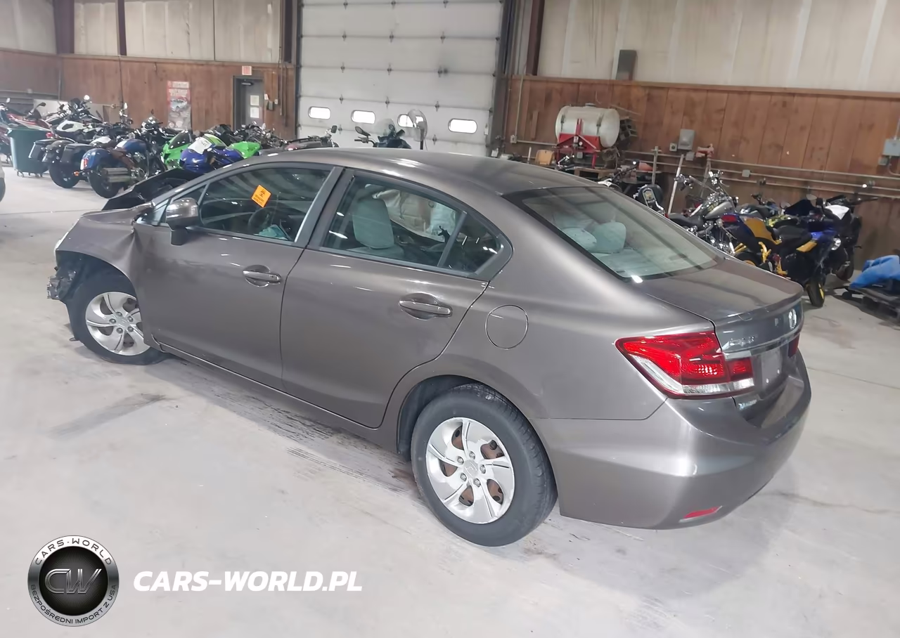 2014 Honda Civic Lx VIN:19XFB2F59EE246210 - 3