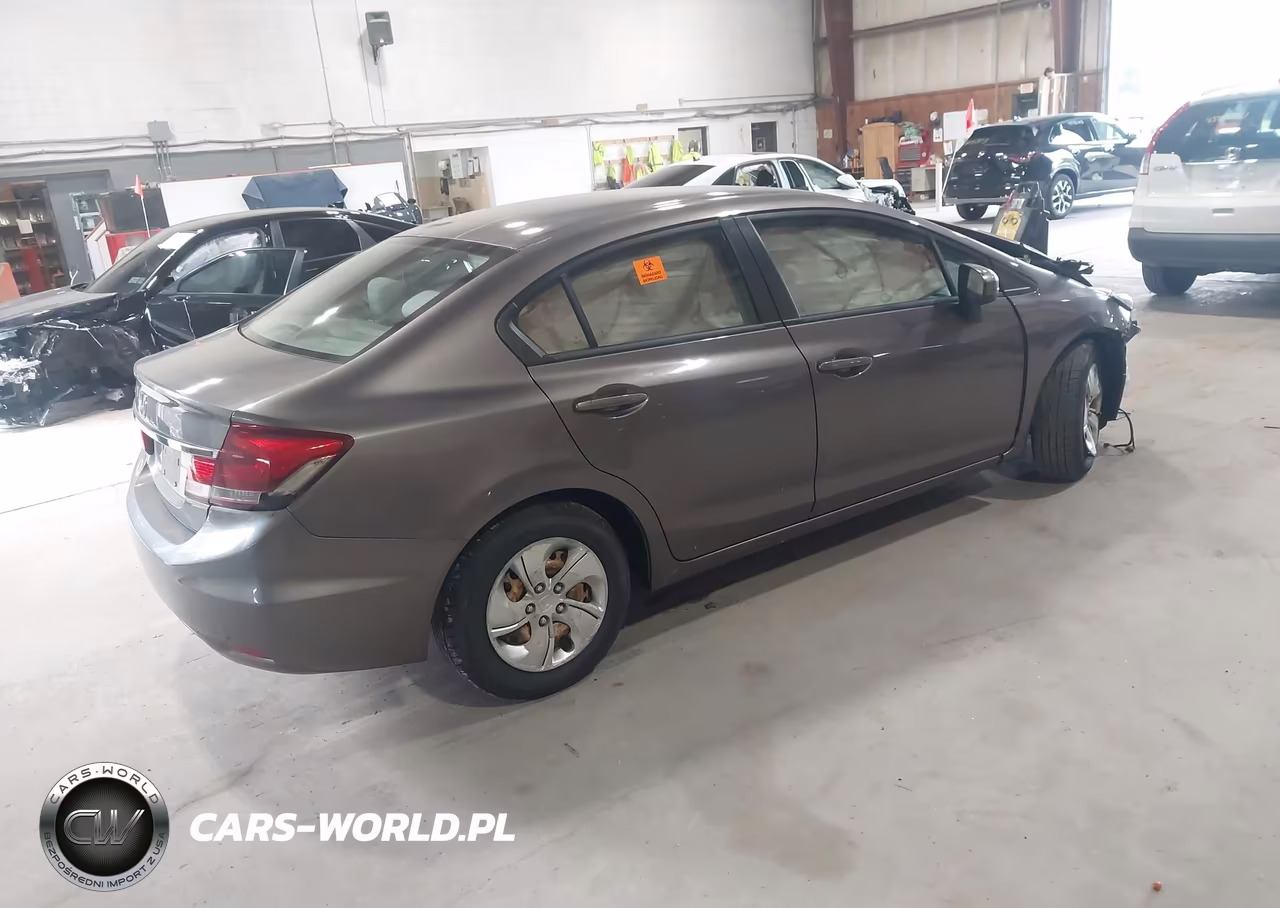 2014 Honda Civic Lx VIN:19XFB2F59EE246210 - 4