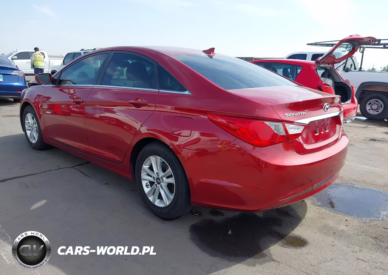 2013 Hyundai Sonata Gls VIN:5NPEB4ACXDH736470 - 3