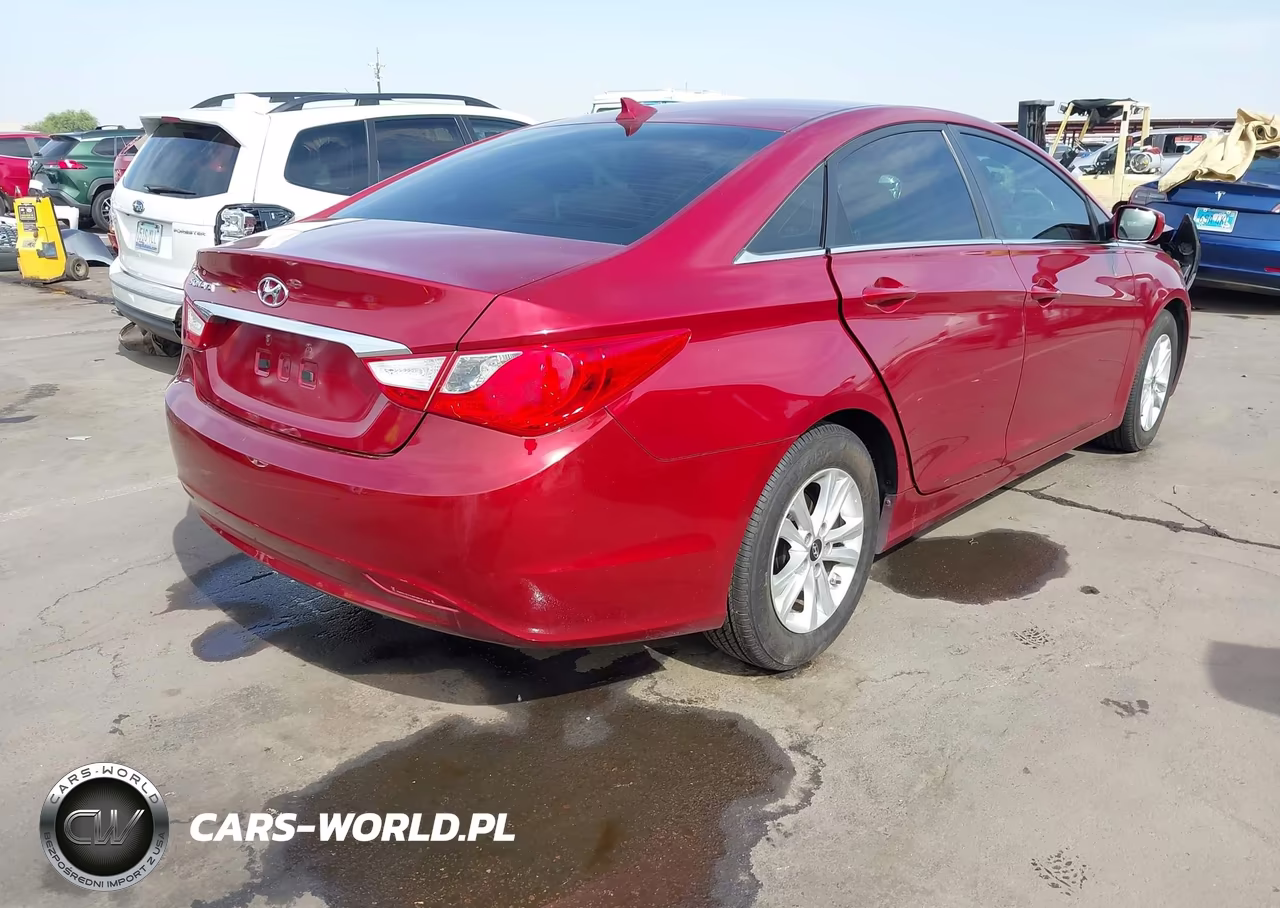 2013 Hyundai Sonata Gls VIN:5NPEB4ACXDH736470 - 4
