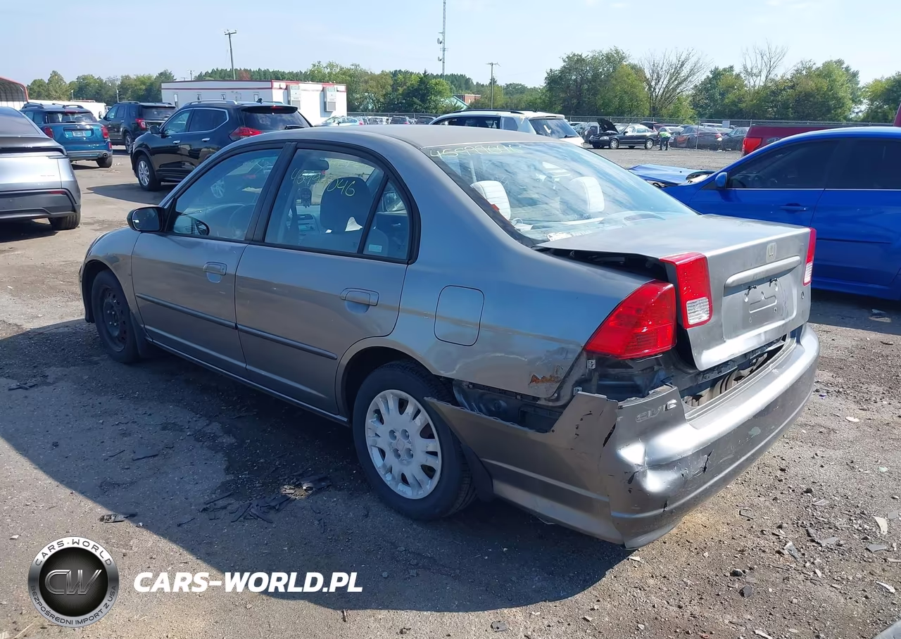 2004 Honda Civic Lx VIN:2HGES16534H531138 - 3