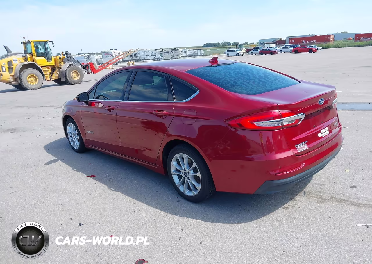 2019 Ford Fusion Hybrid Se VIN:3FA6P0LU9KR243691 - 3