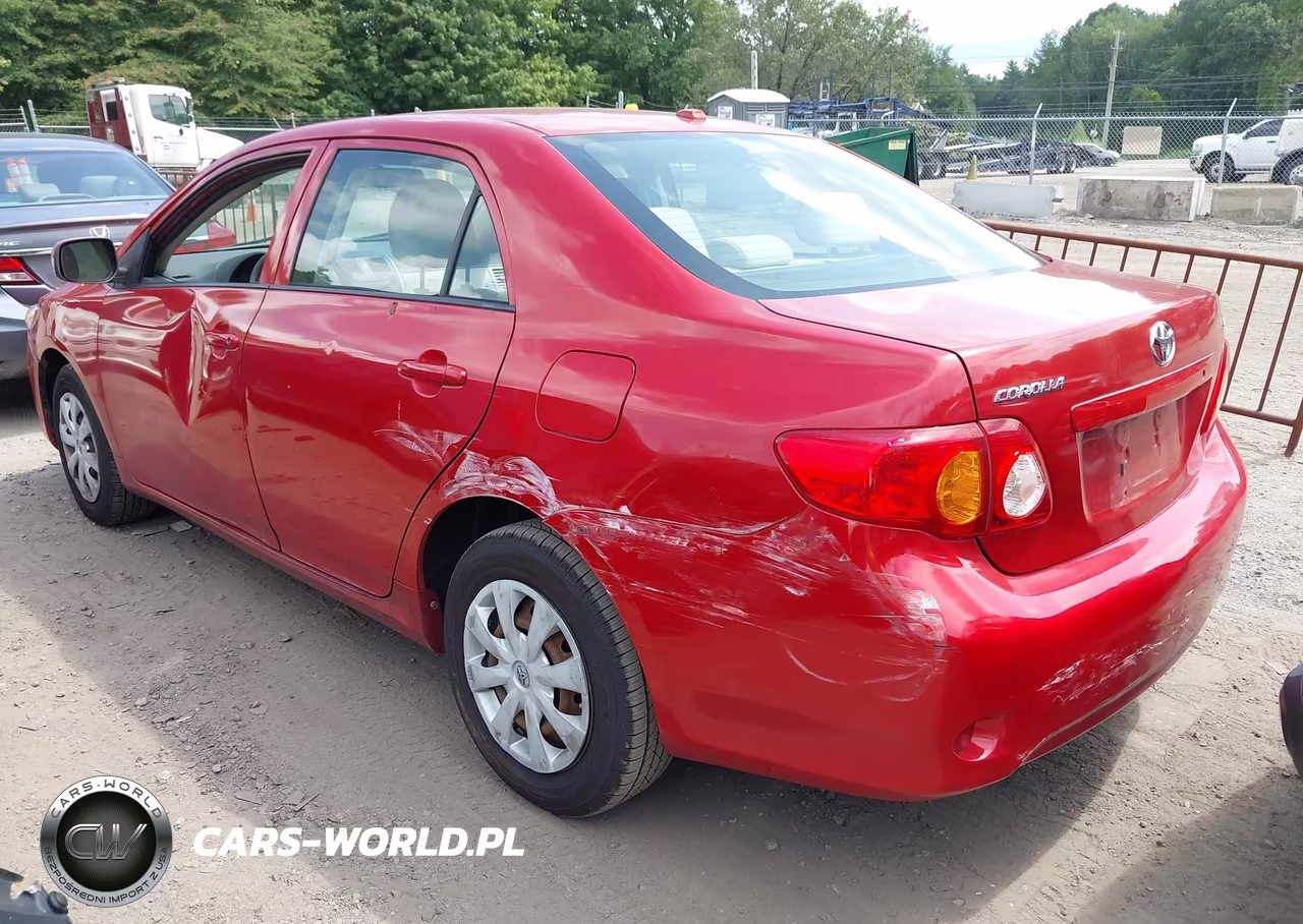 2009 Toyota Corolla Le VIN:2T1BU40E19C020387 - 3