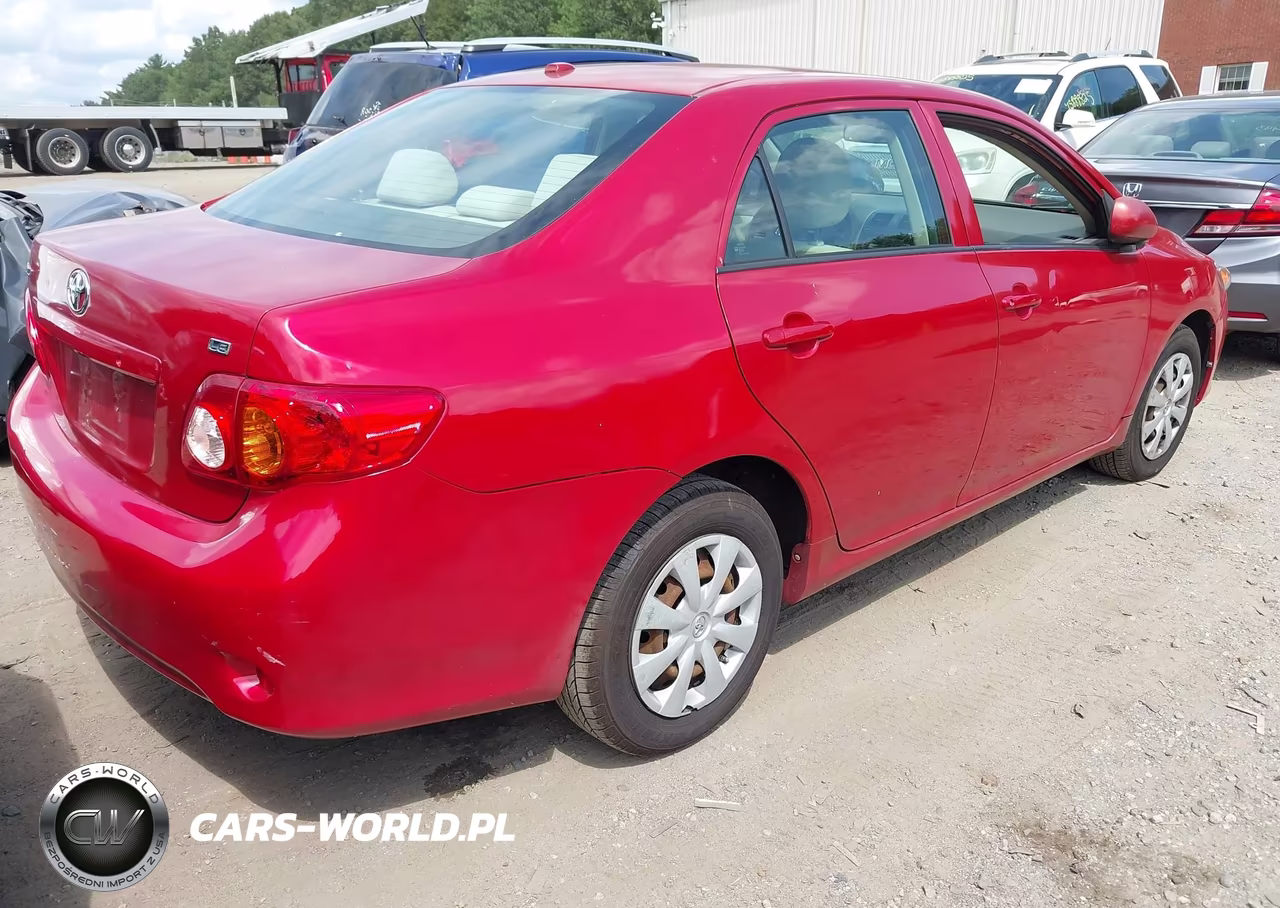 2009 Toyota Corolla Le VIN:2T1BU40E19C020387 - 4