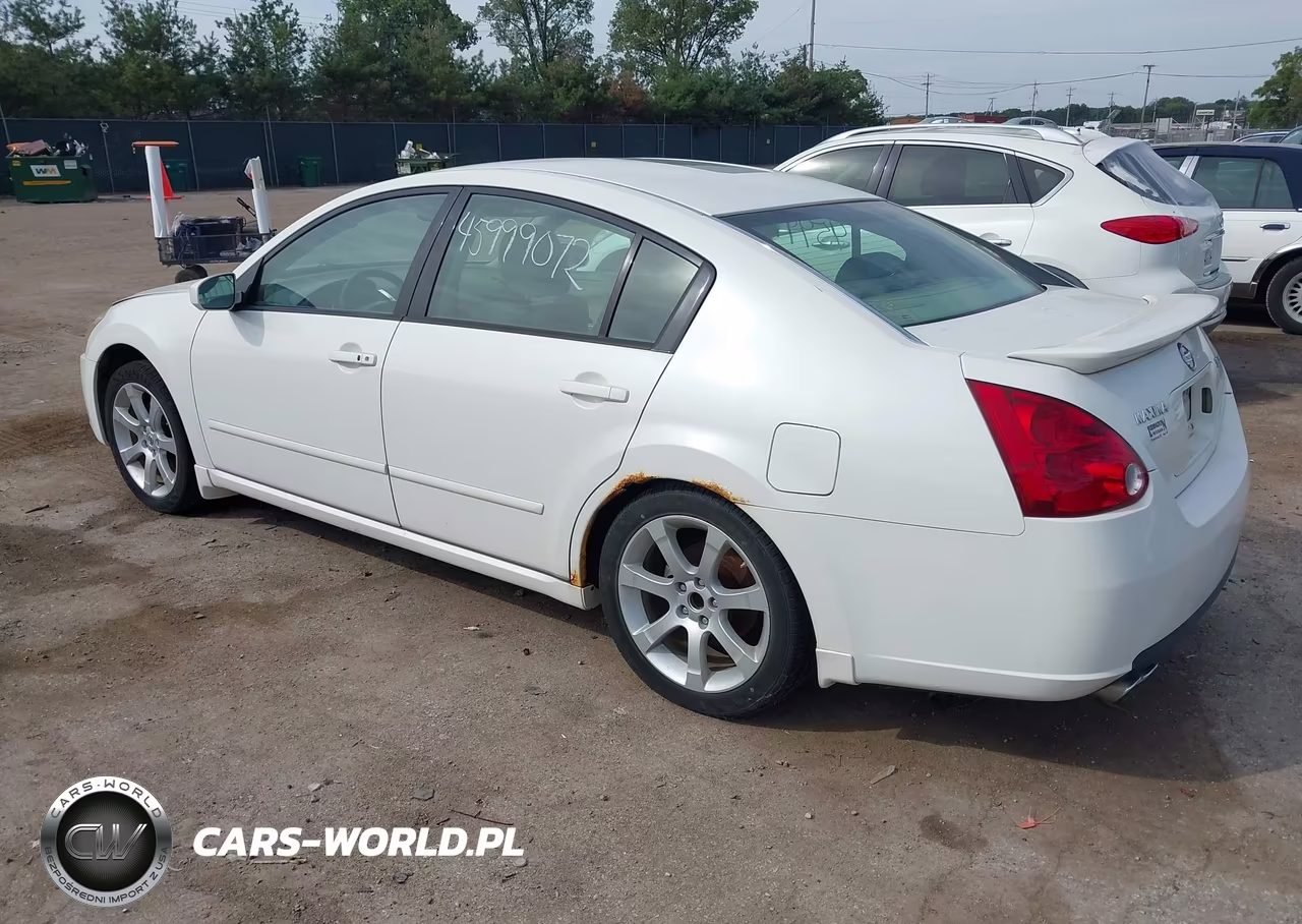 2007 Nissan Maxima 3.5 Se VIN:1N4BA41E07C850989 - 3