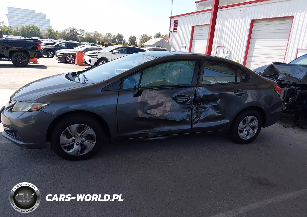 2013 Honda Civic Lx VIN:19XFB2F54DE236229 - 14