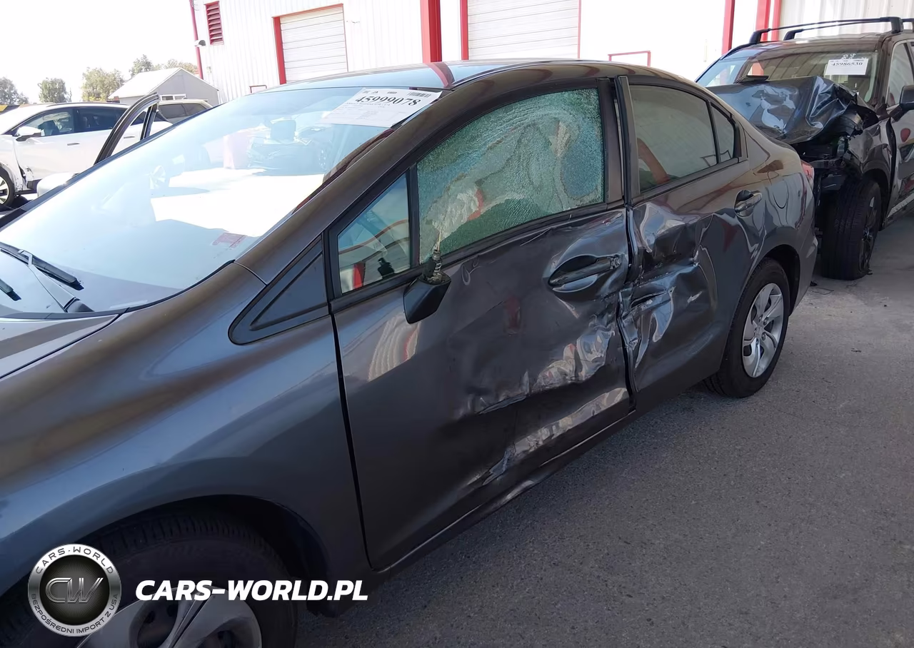 2013 Honda Civic Lx VIN:19XFB2F54DE236229 - 6