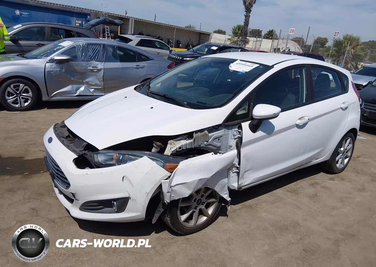 2019 Ford Fiesta Se VIN:3FADP4EJ7KM138047 - 2