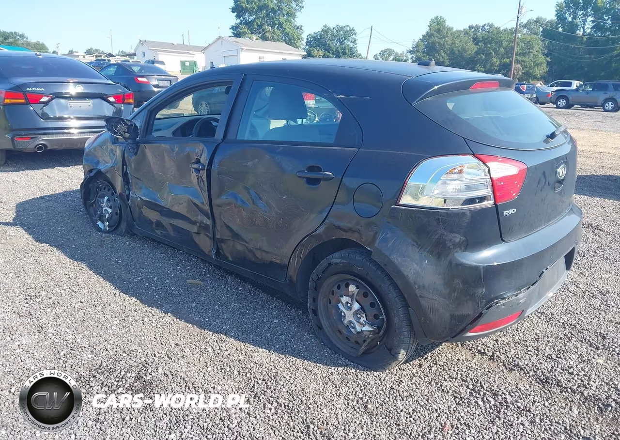 2014 Kia Rio Lx VIN:KNADM5A32E6415219 - 3