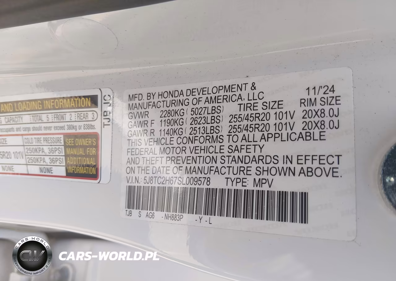 2025 Acura Rdx A-Spec VIN:5J8TC2H67SL009578 - 9