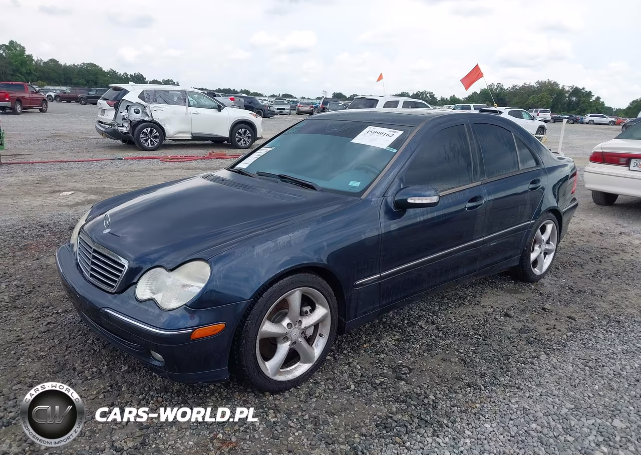 2004 Mercedes-Benz C 230 Kompressor Sport-Sport VIN:WDBRF40J04F498434 - 2