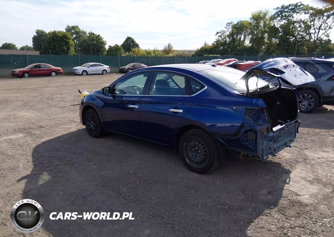 2016 Nissan Sentra Sv VIN:3N1AB7AP4GY243896 - 3