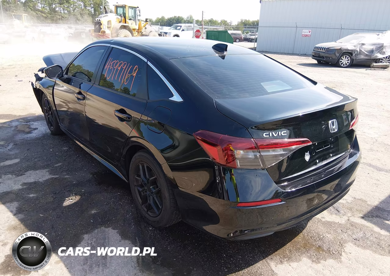 2026 Honda Civic Lx VIN:2HGFE2F28TH555795 - 3