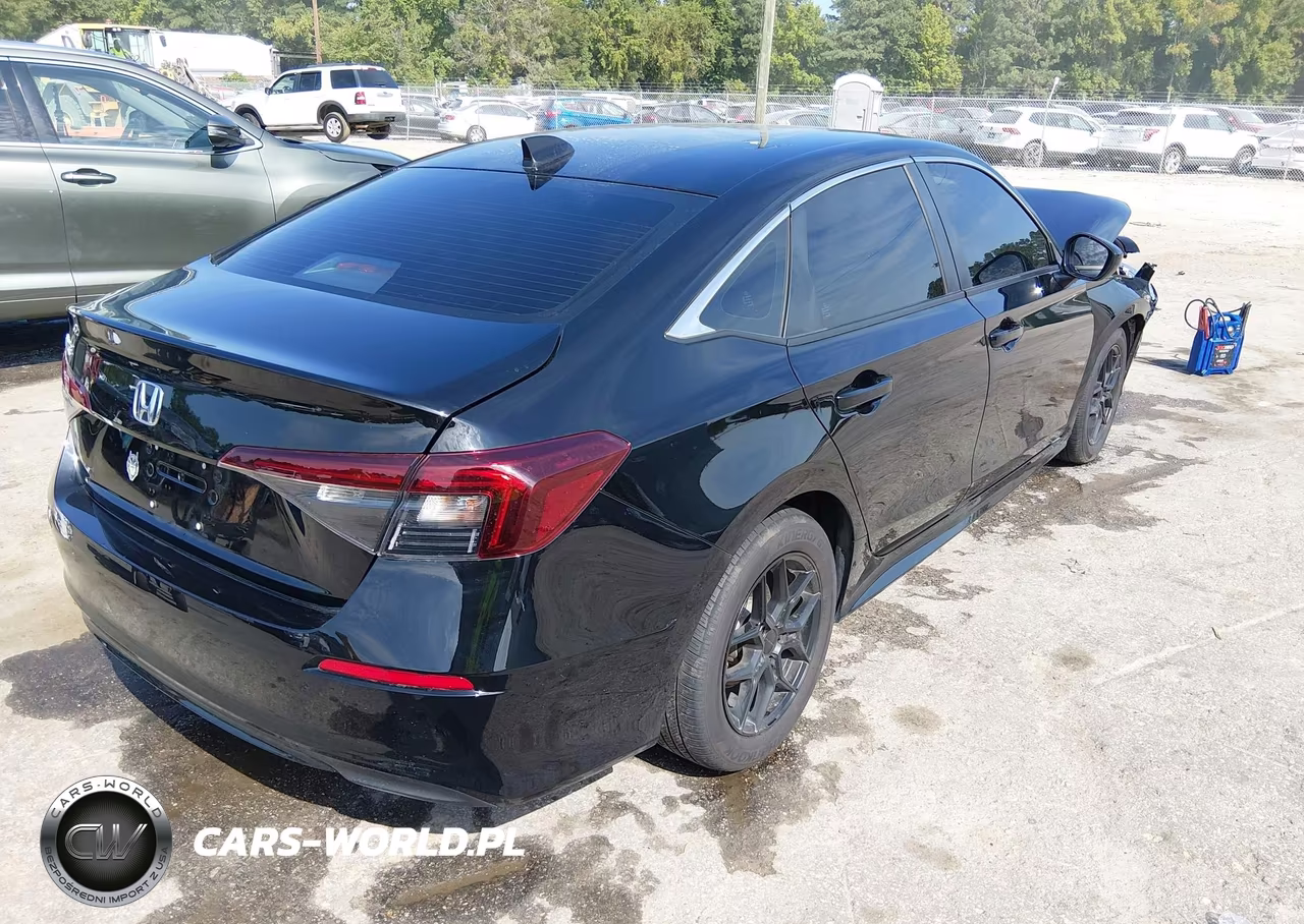 2026 Honda Civic Lx VIN:2HGFE2F28TH555795 - 4