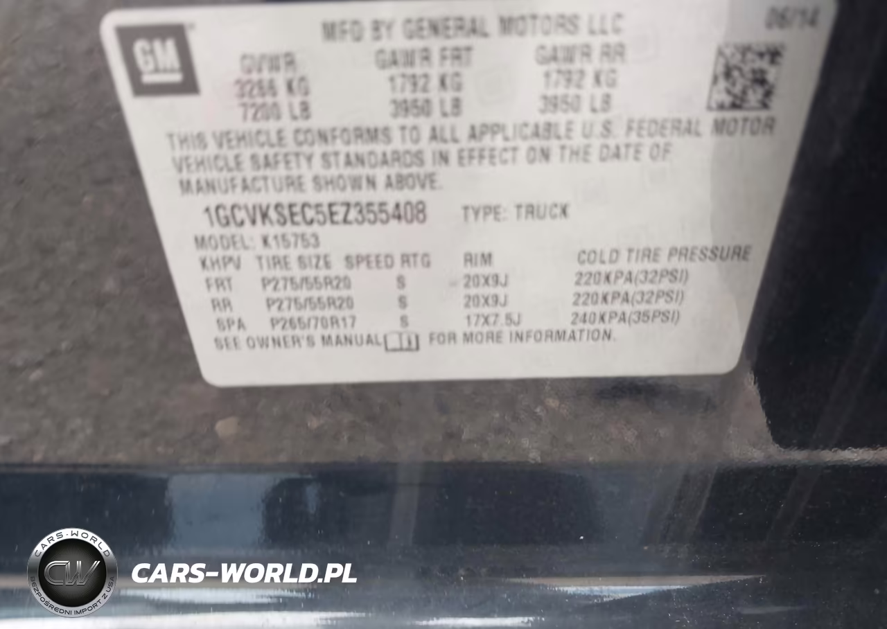 2014 Chevrolet Silverado 1500 Ltz VIN:1GCVKSEC5EZ355408 - 9