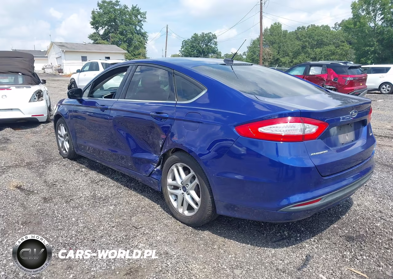 2016 Ford Fusion Se VIN:3FA6P0H74GR310319 - 3