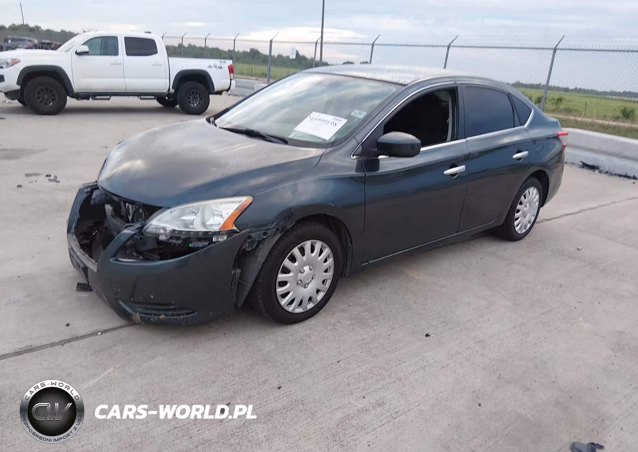 2013 Nissan Sentra S VIN:3N1AB7AP7DL743074 - 2