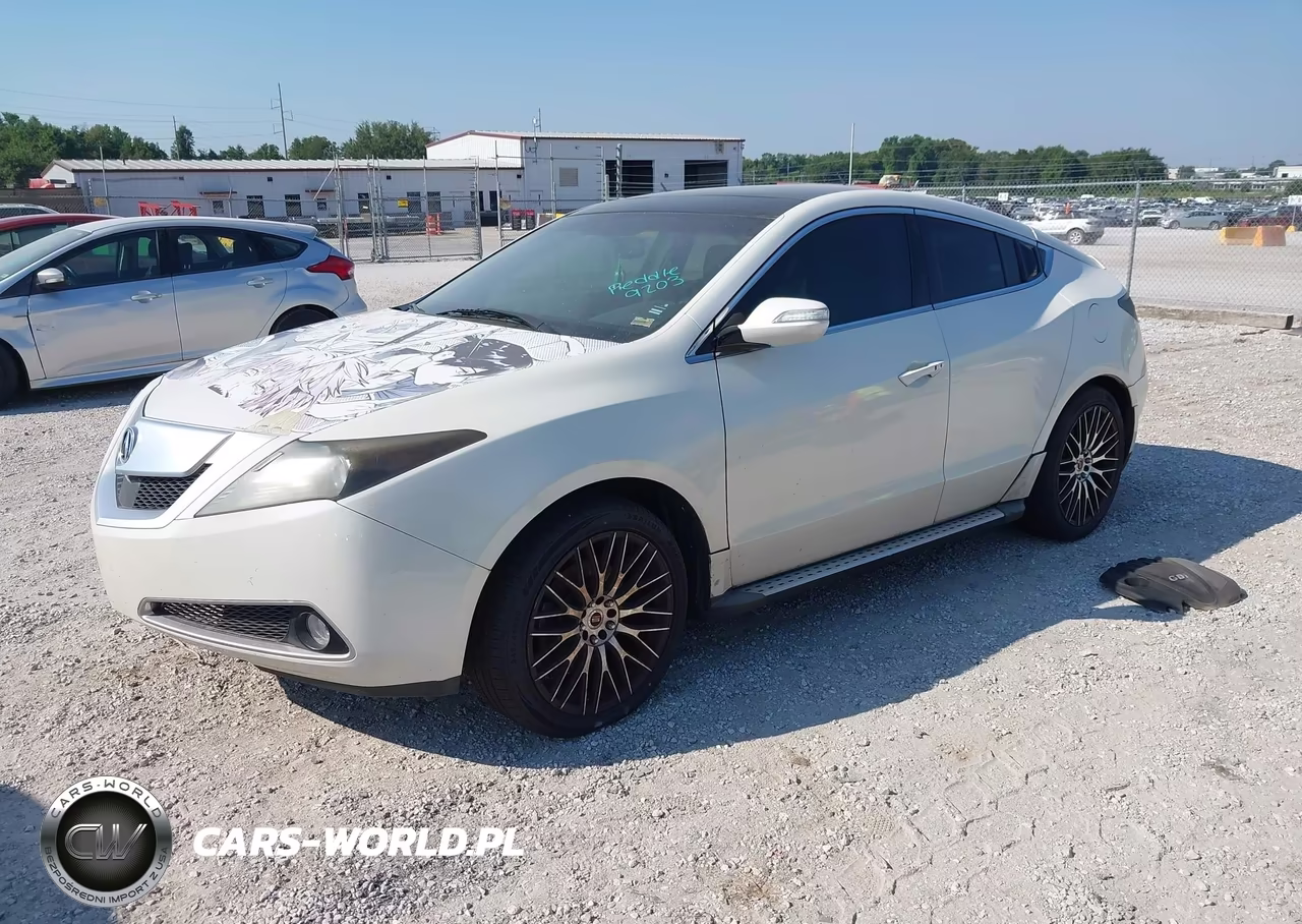 2010 Acura Zdx VIN:2HNYB1H69AH501097 - 2